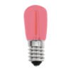 B19 Bulb LED Clear Glass Pink in AC 14V E14
