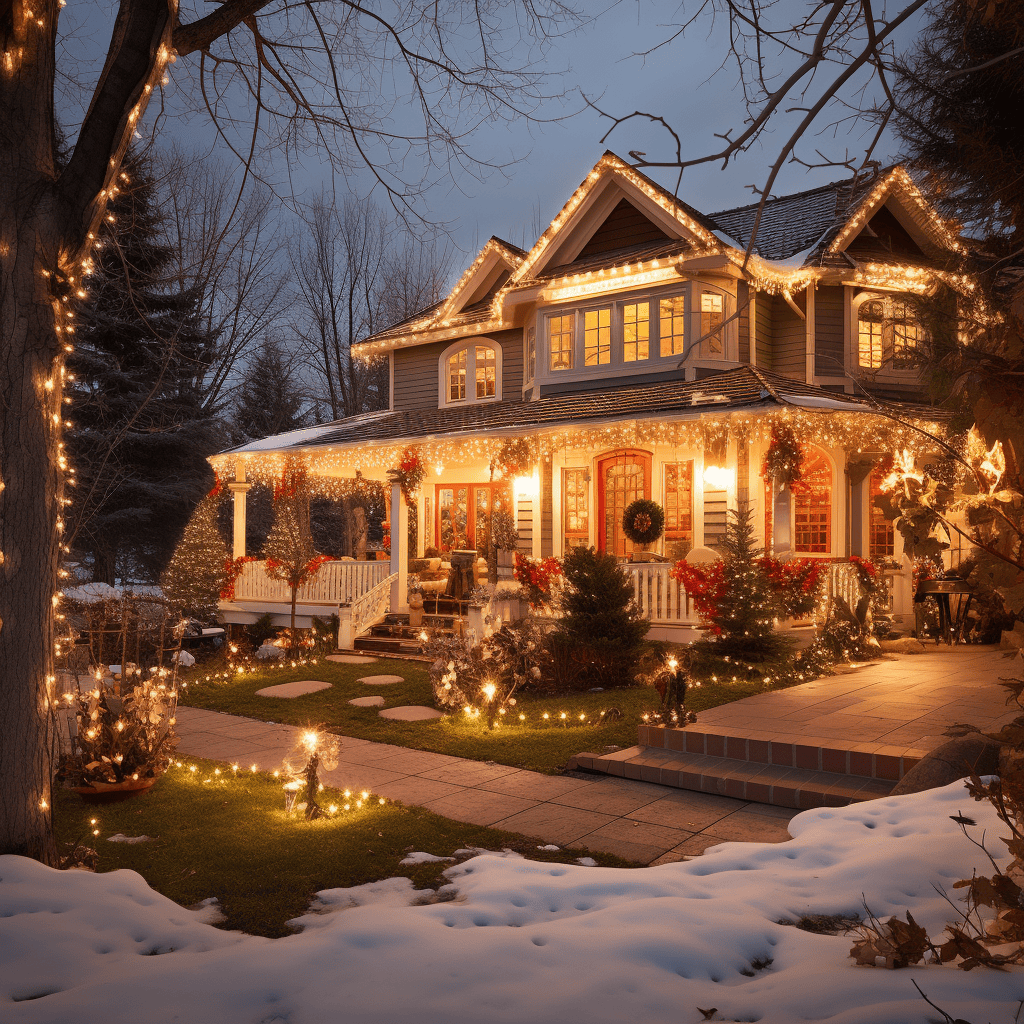 Outdoor String Lights Residential Decor