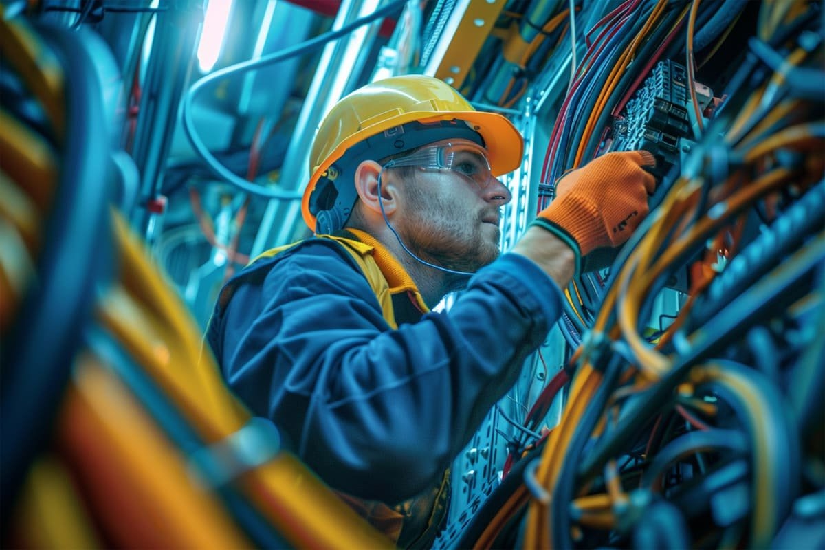 Wire Cable Industrial and Commercial Settings