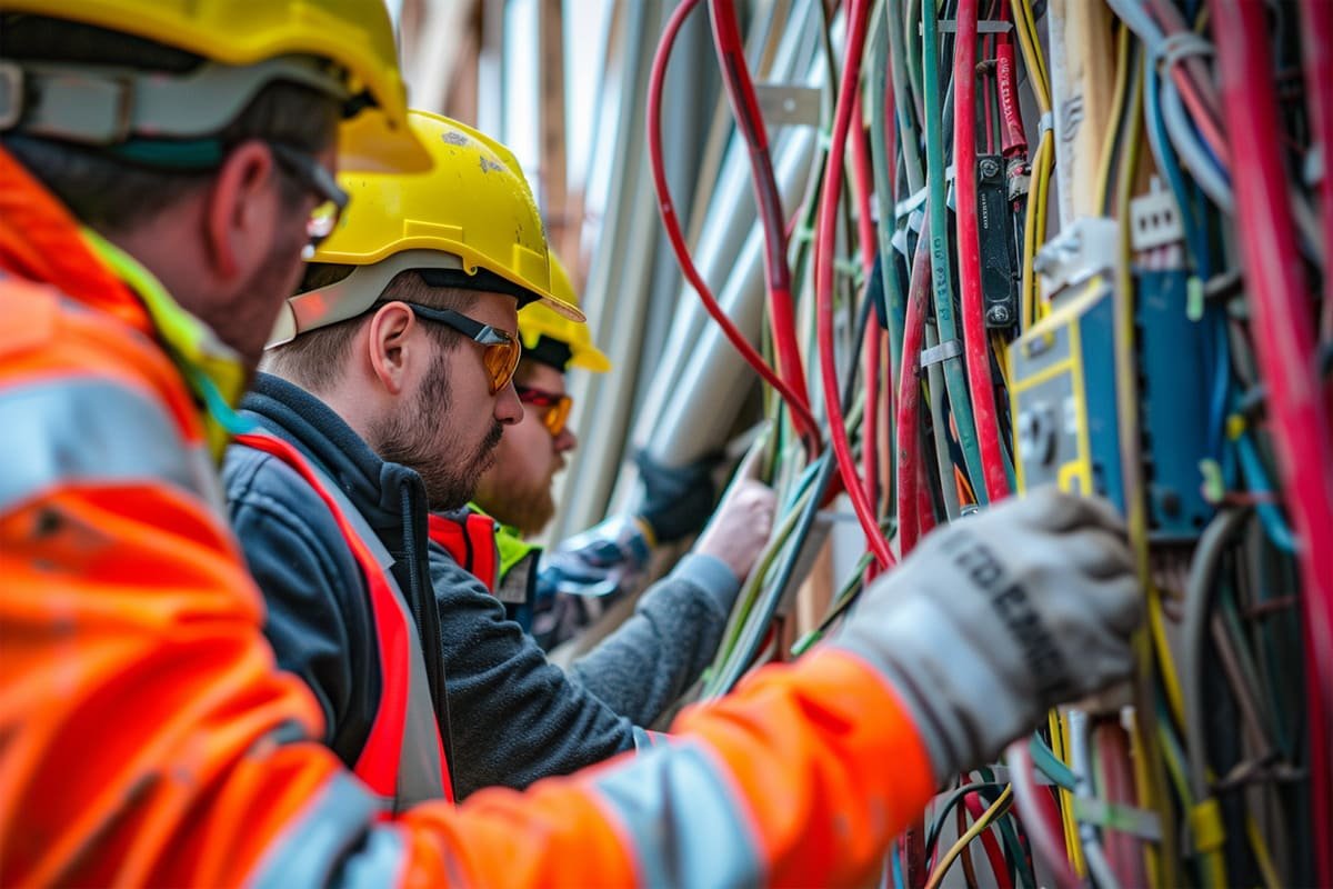 Wire Cable Industrial and Commercial Settings