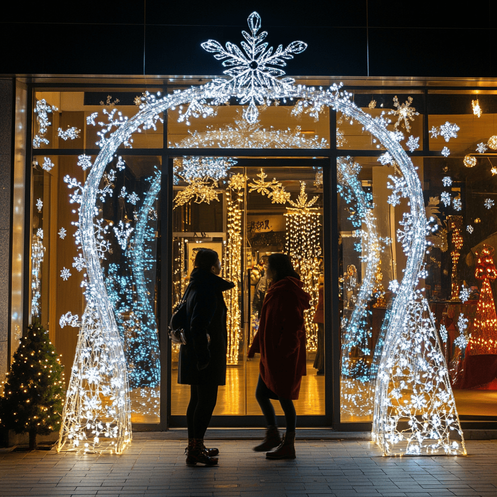 Outdoor String Lights Retail Displays