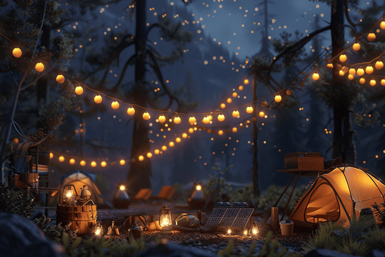 Solar Camping Lights