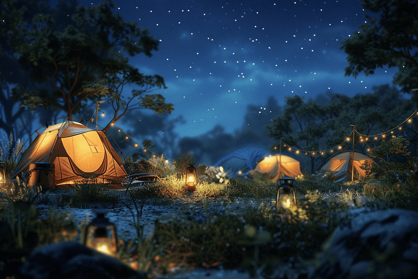 Solar Camping Lights